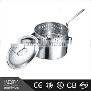 Fryer-pot With Basket and Lid,s/s thumbnail-1