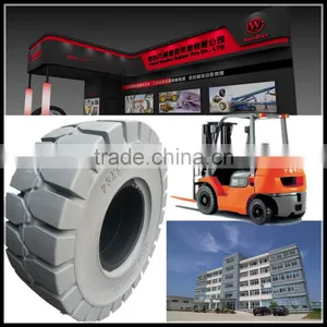Most Forklifts Truck Use Solid Tyre 28x9-15 no Mark Tire thumbnail-1