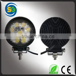 High Quality Round Shape 12V Waterproof 27w Tractor Led Work Light thumbnail-1