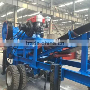 Nigeria Mobile Jaw Crusher Crushing Plant thumbnail-4