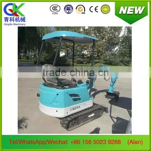 Small 0.8ton Hydraulic Crawler Excavator for Orchard Forest Farm Greenhouse thumbnail-1