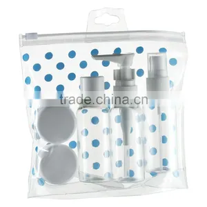 New Travel Portable Make Up Spray Bottle Cream Bottle Plastic Makeup Mirror Comb thumbnail-2