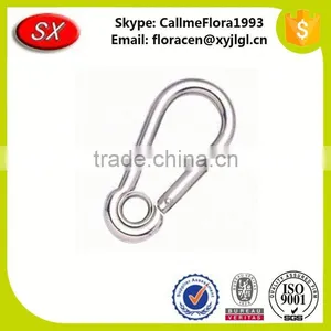 High Quality Carabiner Hook With Eyelet Service Fabrication in China thumbnail-1