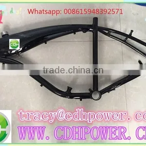 26' Alum Frame/bike Frame/frame With Gas Tank Built in thumbnail-2