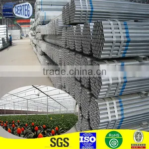 Irrigation Pipe Pre-Galvanized Round Steel Tube/pipe the Lasted Price thumbnail-2