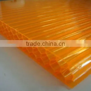 PC HONEYCOMB SHEET-YELLOW, POLYCARBONATE MULTI-WALL SHEET thumbnail-1