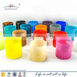 COLORED DECORATIVE SOY CANDLES JAR thumbnail-2