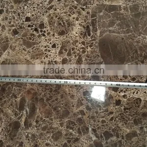 Solid Surface Dark Emperador Marble, Composite Marble Tile thumbnail-2