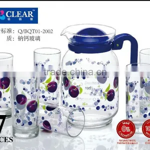 Wholesale 7 Pcs Glass Water Set Glassware thumbnail-1
