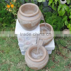 Wholesale Polyresin Jars Outdoor Water Fountain thumbnail-2