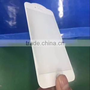 3D Curved White & Black Hardness Tempered Glass Film Screen Protector for IPhone6 thumbnail-6
