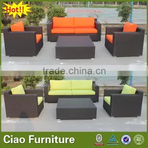 Rattan Garden Furniture Synthetic Rattan Outdoor Sofa thumbnail-4
