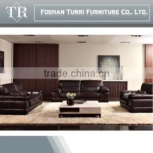 European Style Italian Split Leather Sectional Sofa Home Sofa thumbnail-6