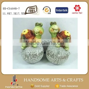 Handmade Craft Hot Selling Products Lovely Garden Tortoise Sculpture thumbnail-2