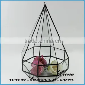 Wedding Design Shop Garden Decoration Air Plant Hanging Glass Geometric Terrarium thumbnail-2