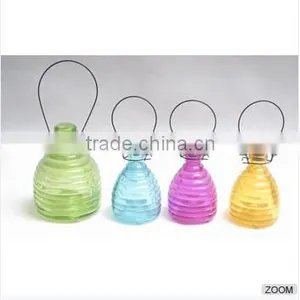 Colored Glass Wasp Trap Hanging Glass Bee Catcher / Glassware thumbnail-1