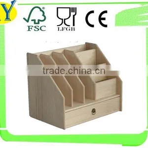 Practical Hot Selling Wooden Desk Organizer thumbnail-1