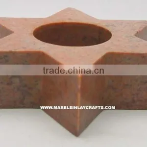 Tea Light Decorative Stone Candle Stand thumbnail-1