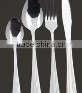 Stainless Steel Flatware Tableware Sets Steak Fork Knife Dinnerware Set thumbnail-1