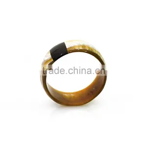 Buffalo Horn Bracelet, Lacquered Fisnishing thumbnail-2