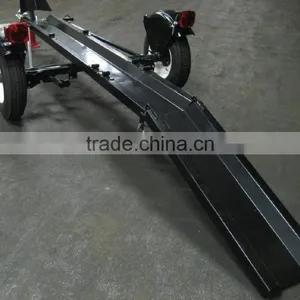 Best Aluminum Folding Motorcycle Single Rail Utility Trailer For Sale thumbnail-4