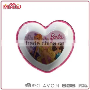 Ice Princess Baby's Canton Fair Heart Shape Fruit Melamine Bowl thumbnail-1