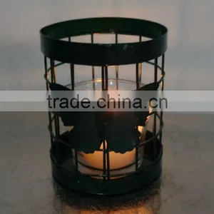 Wrought Iron Pillar Holder Indian Hand Made Items thumbnail-1
