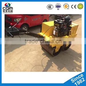 Walking Type Double Drum Vibratory Roller Made in China thumbnail-4