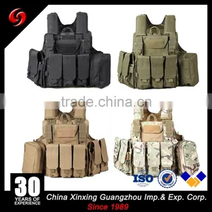 Multifunction Tactical Army Miliaty Fishing Hunting Outdoor 600D Polyester Vest For Men thumbnail-1