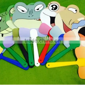Promotional Advertising Plastic Hand Fan, Portable Plastic Fan, Cooling Hand Fan LS Eplus thumbnail-1