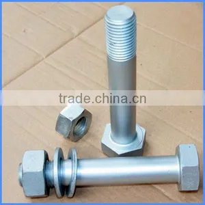 Din 931 /DIN933 Carbon Steel Hex Bolt and Nut thumbnail-3
