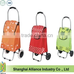 Super Lightweight Wheeled Shopping Shopper Travel Trolley Light Luggage Bag Case thumbnail-1