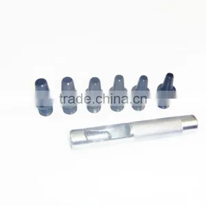 Yute 6pcs Replaceable Head Hollow Punch Tool Set thumbnail-2