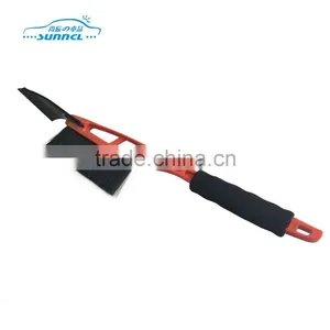 Plastic Ice Scraper With Brush , Car Scraper thumbnail-1