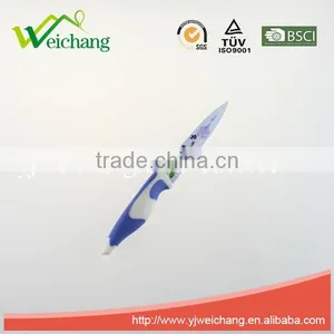 WCE567 5 Pcs Set Kitchen Knives Artwork Painting Blade PP With TPR Handle , Hot Sale, Wholesale thumbnail-5