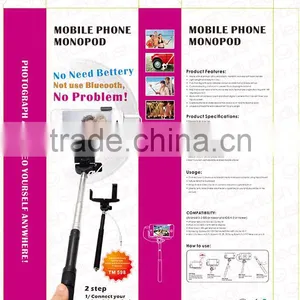 Wired Selfie Stick Monopod With Folded Head thumbnail-6