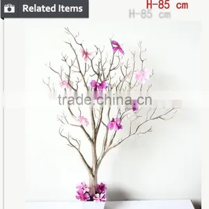 Wooden Real Looking Artificial Tree Wedding Table Tree Centerpieces thumbnail-5