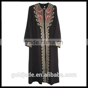 Newest Cotton Paysily Prints Customized Long Sleeve Islamic Clothing thumbnail-1