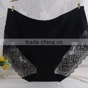 Beauty Color Lace/spandex Sexy Adult Woman Panty Transparent Underwear for Girl thumbnail-3