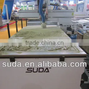 SUDA Hot Sale Auto Tools Changer CNC ROUTER,side Feeding Material Woodworking Machine for Furniture thumbnail-2