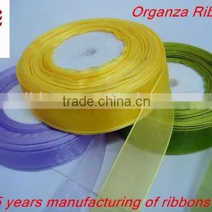 Personalized Colorful Organza Ribbon Organza Ribbon thumbnail-1