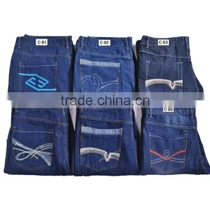 Classic Wathet Man Jean Pants Stocklot thumbnail-4