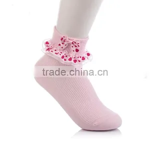 Cute Breathable Lace Kids Summer Socks thumbnail-1