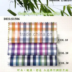 Yarn Dyed Organic Bamboo Fabric for Men Dress thumbnail-2