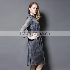 MAXNEGIO Pretty Woman Clothing Long Sleeve Nice Dresses thumbnail-3