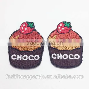 Custom High Quality Embroidered Creative Food Patch for Clothes Embroidery Patch Made in China Choose Size/color thumbnail-4