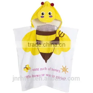 Wholesale Cotton Cartoon Printing Kids Hooded Towels thumbnail-1