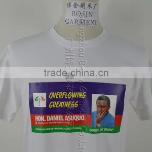 Chian Factory Custom Cotton Election T-shirts Export to Africa thumbnail-2