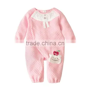 New Spring Unisex Baby Rompers Air Cotton Side Opening Bodysuits Onesie Wholesale Factory Price thumbnail-4