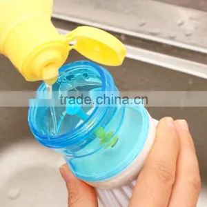 2016 NEW Hydraulic Washing Pot Multicolor Kitchen Gadgets Wash Tool Pan Dish Bowl Brush Scrubber Glove Cleaning Brushes Cleaner thumbnail-3